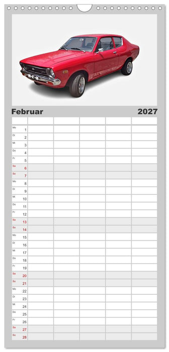 Japanische Oldtimer (CALVENDO Familienplaner 2027)