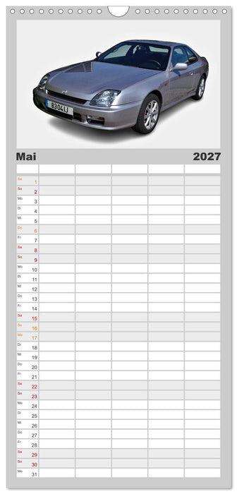 Japanische Oldtimer (CALVENDO Familienplaner 2027)