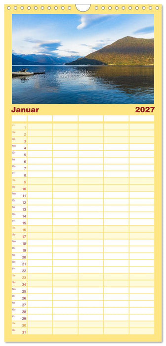 Lago Maggiore - Traumorte am See (CALVENDO Familienplaner 2027)