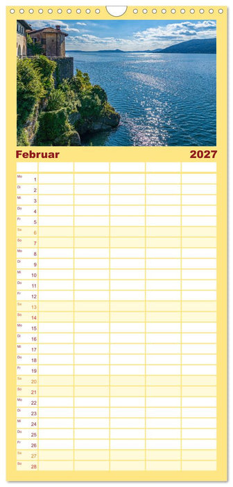 Lago Maggiore - Traumorte am See (CALVENDO Familienplaner 2027)