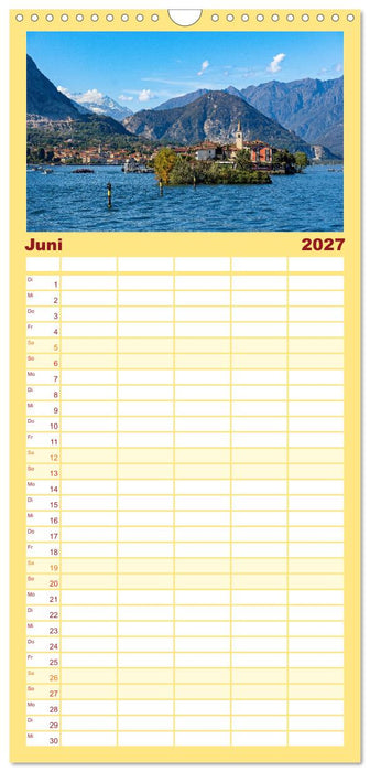 Lago Maggiore - Traumorte am See (CALVENDO Familienplaner 2027)