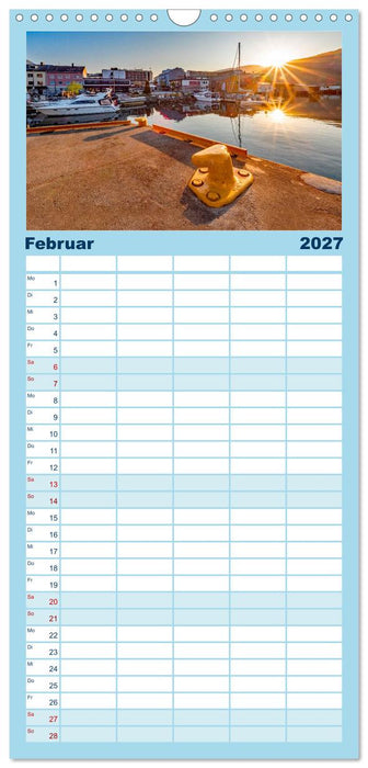 Königsroute Norwegens (CALVENDO Familienplaner 2027)