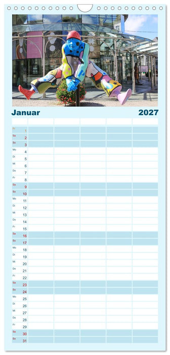 SPA - Die belgische Stadt des Wassers (CALVENDO Familienplaner 2027)