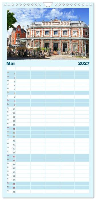 SPA - Die belgische Stadt des Wassers (CALVENDO Familienplaner 2027)