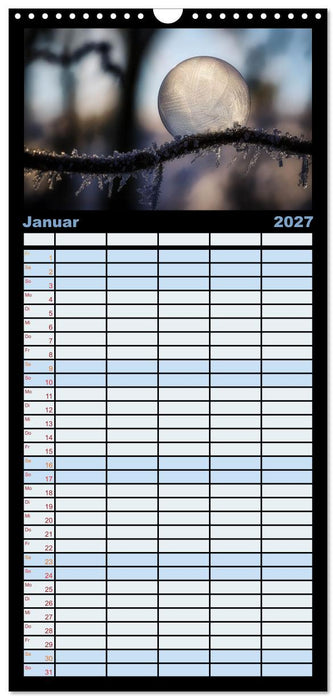 Verborgene Wunder (CALVENDO Familienplaner 2027)