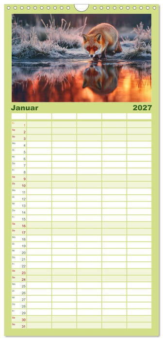 Waldgeflüster (CALVENDO Familienplaner 2027)