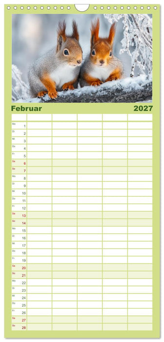 Waldgeflüster (CALVENDO Familienplaner 2027)