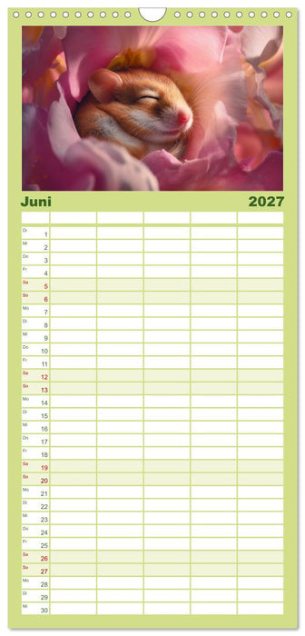 Waldgeflüster (CALVENDO Familienplaner 2027)