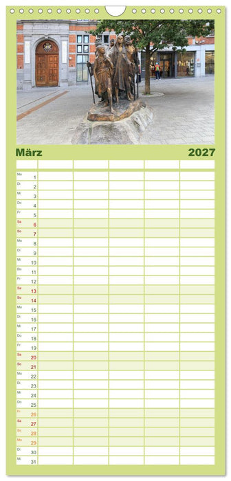 Tournai - Malerisches Belgien (CALVENDO Familienplaner 2027)