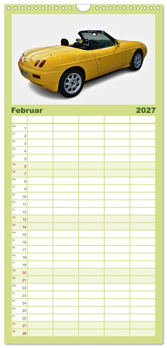 Italienische Klassiker (CALVENDO Familienplaner 2027)