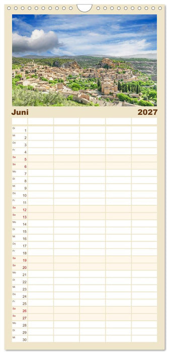 Catalunya, der bezaubernde Norden Spaniens (CALVENDO Familienplaner 2027)