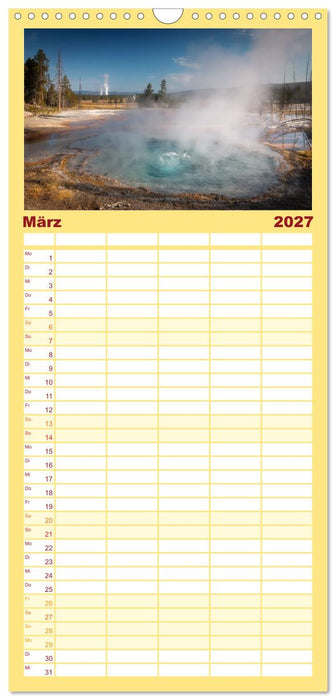 Wild, Wide, West (CALVENDO Familienplaner 2027)