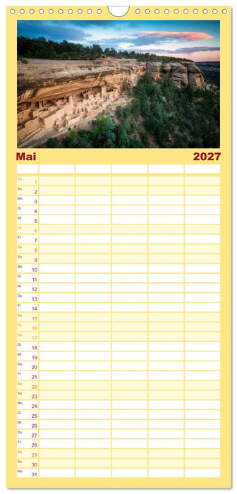 Wild, Wide, West (CALVENDO Familienplaner 2027)