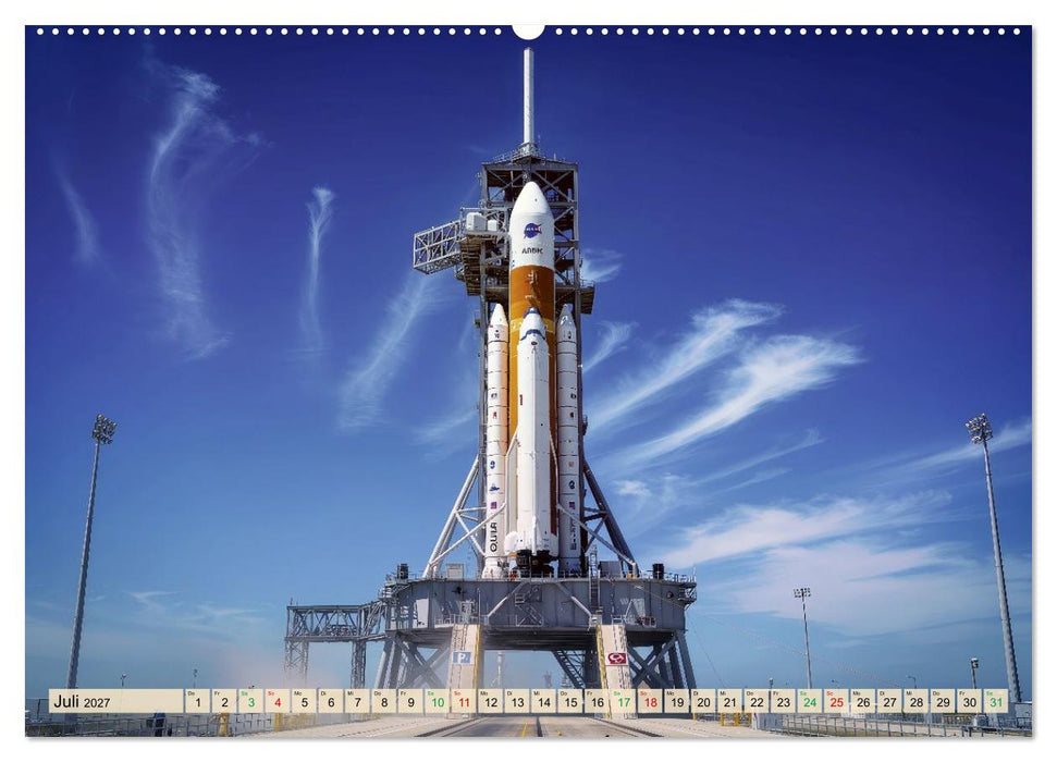 Mond Mission (CALVENDO Premium Wandkalender 2027)