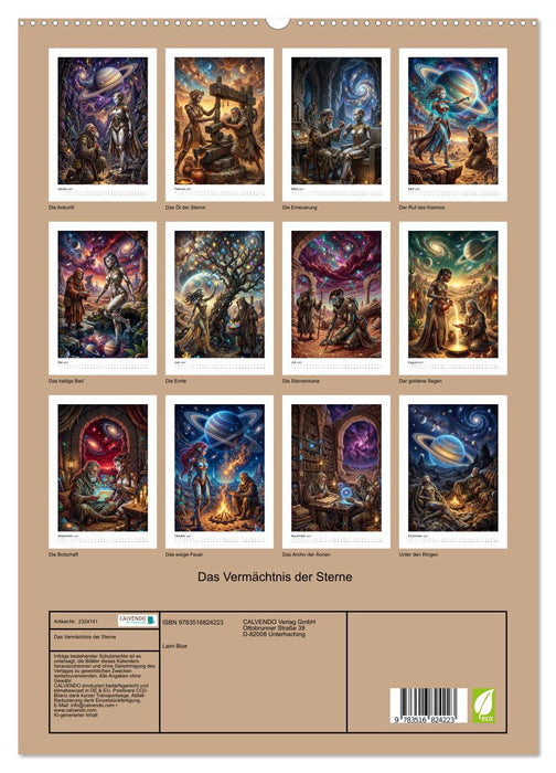 Das Vermächtnis der Sterne (CALVENDO Premium Wandkalender 2027)