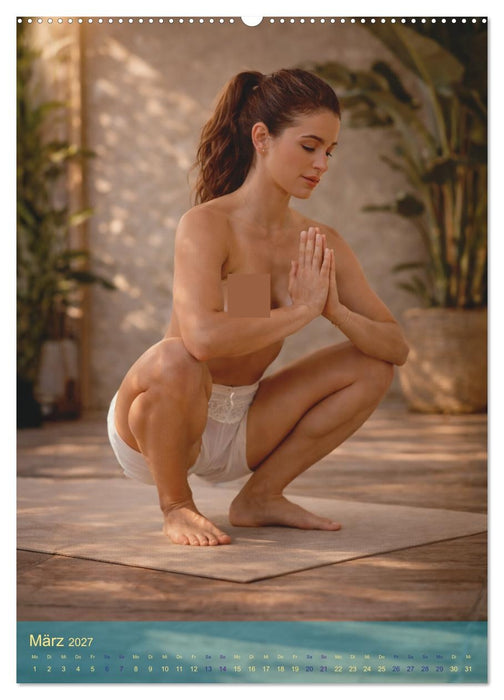 Sinnliches Yoga (CALVENDO Wandkalender 2027)
