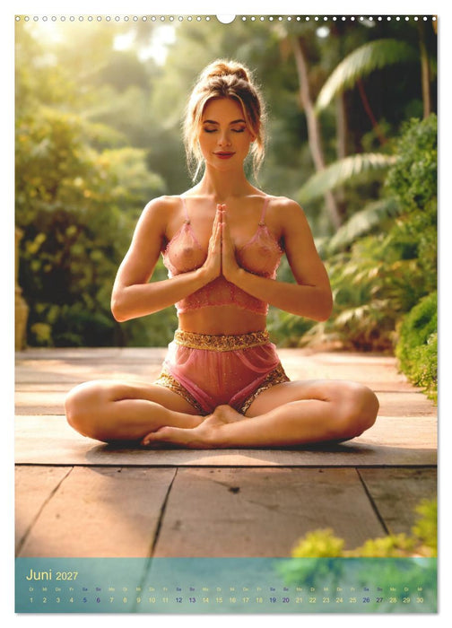 Sinnliches Yoga (CALVENDO Wandkalender 2027)