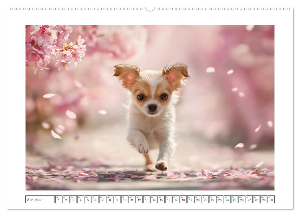 Chihuahua Glücksmomente (CALVENDO Wandkalender 2027)