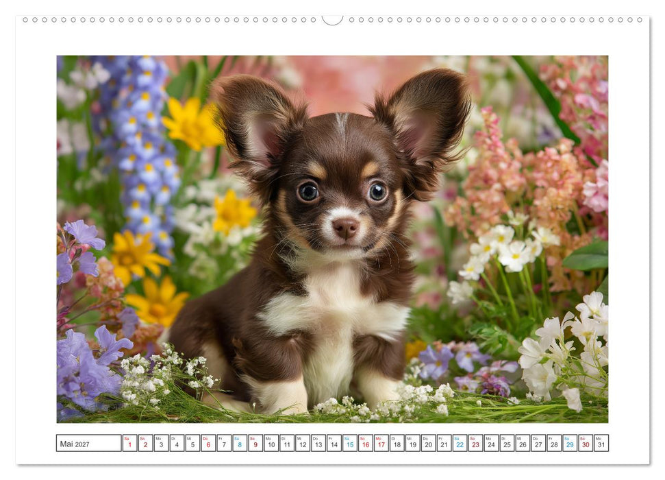 Chihuahua Glücksmomente (CALVENDO Wandkalender 2027)