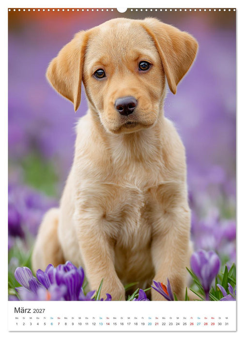 Mein Jahr mit Labradoren (CALVENDO Premium Wandkalender 2027)