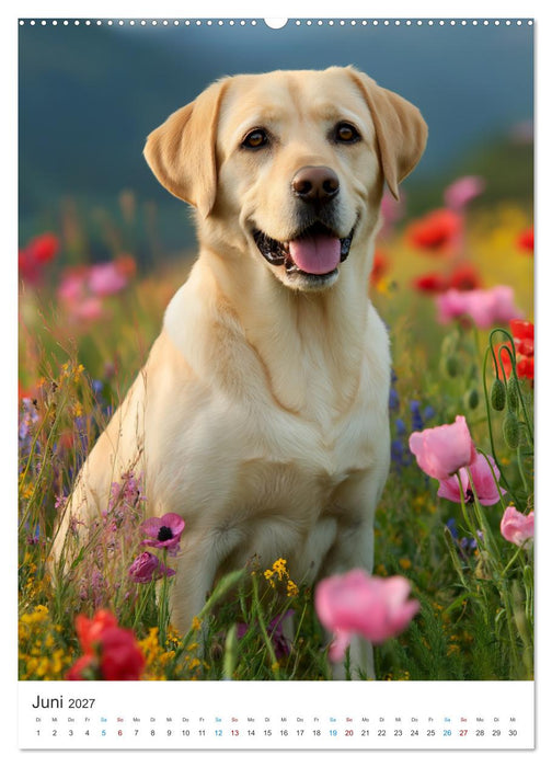 Mein Jahr mit Labradoren (CALVENDO Premium Wandkalender 2027)