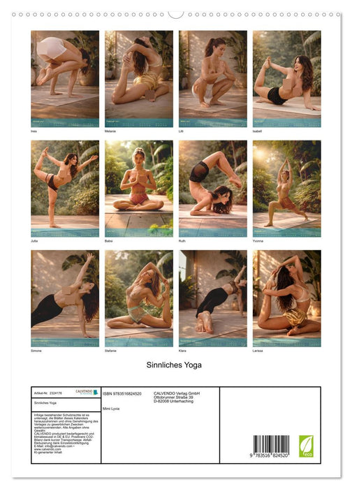 Sinnliches Yoga (CALVENDO Premium Wandkalender 2027)