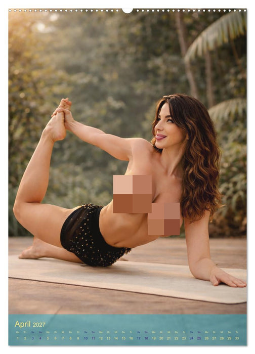 Sinnliches Yoga (CALVENDO Premium Wandkalender 2027)
