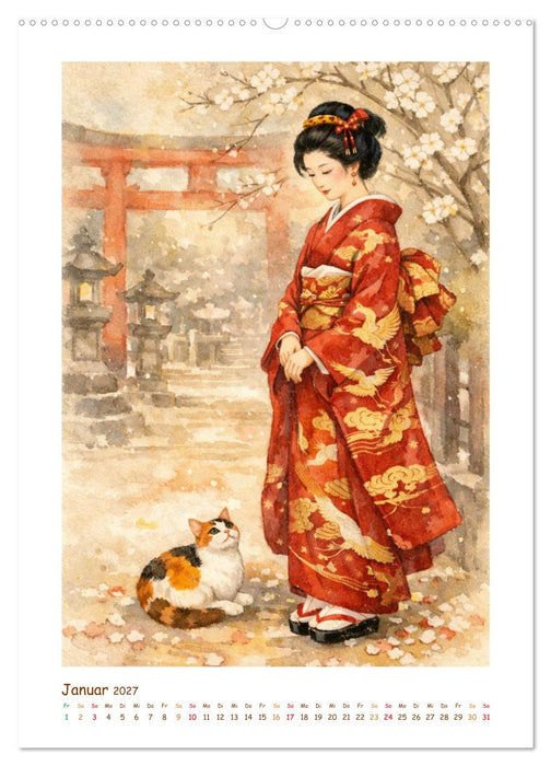 Glanz der Meiji-Zeit (CALVENDO Wandkalender 2027)