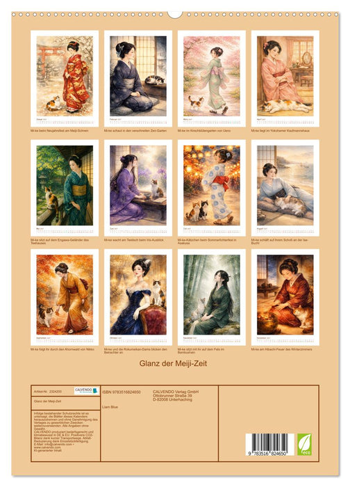 Glanz der Meiji-Zeit (CALVENDO Premium Wandkalender 2027)