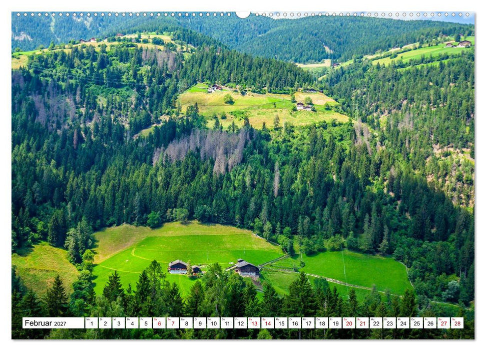 Südtirol, das Ultental Traumhafte Landschaften (CALVENDO Wandkalender 2027)