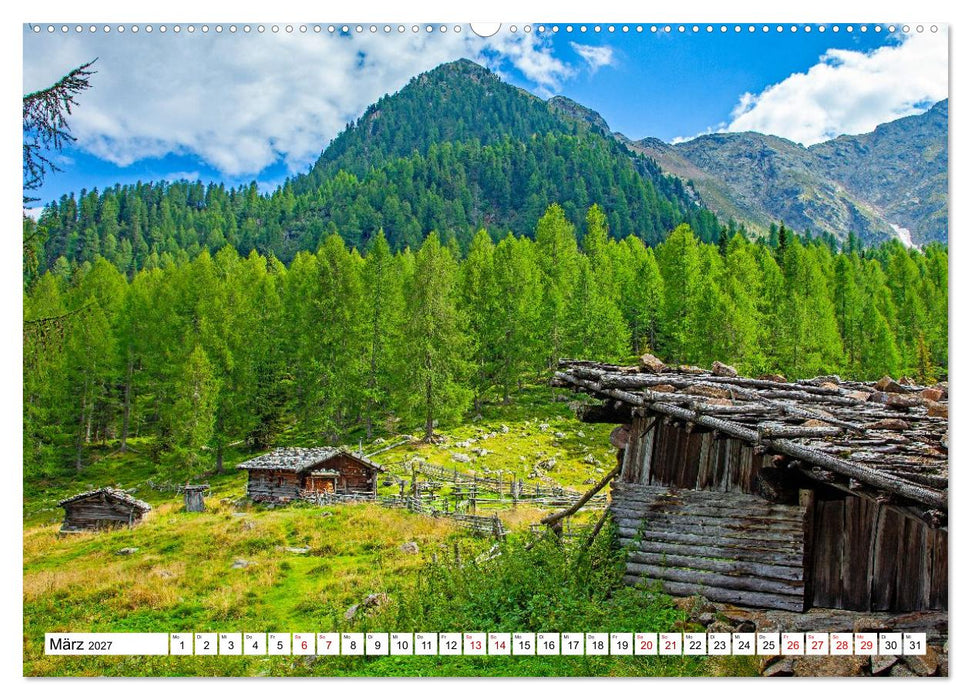 Südtirol, das Ultental Traumhafte Landschaften (CALVENDO Wandkalender 2027)