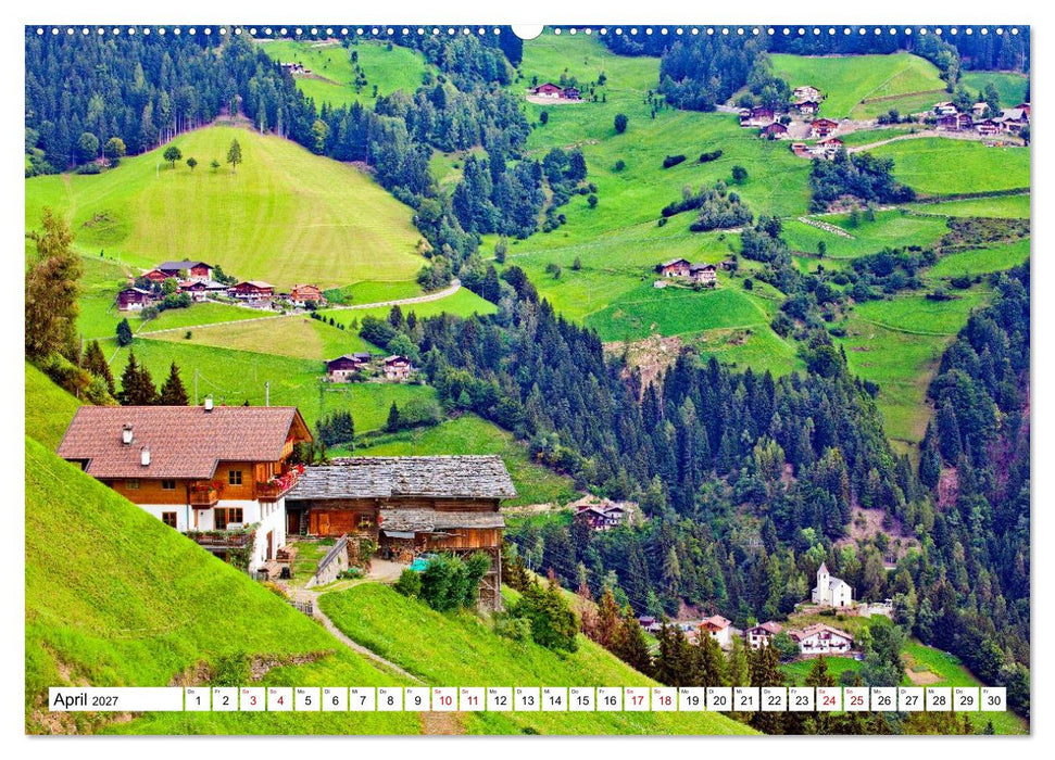 Südtirol, das Ultental Traumhafte Landschaften (CALVENDO Wandkalender 2027)