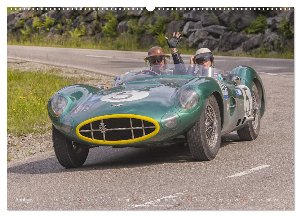 Classic Cars auf Alpenstrassen 2027 (CALVENDO Premium Wandkalender 2027)