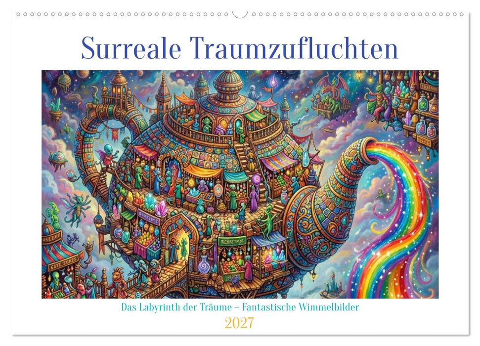 Surreale Traumzufluchten (CALVENDO Wandkalender 2027)