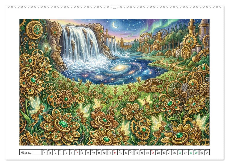 Surreale Traumzufluchten (CALVENDO Wandkalender 2027)