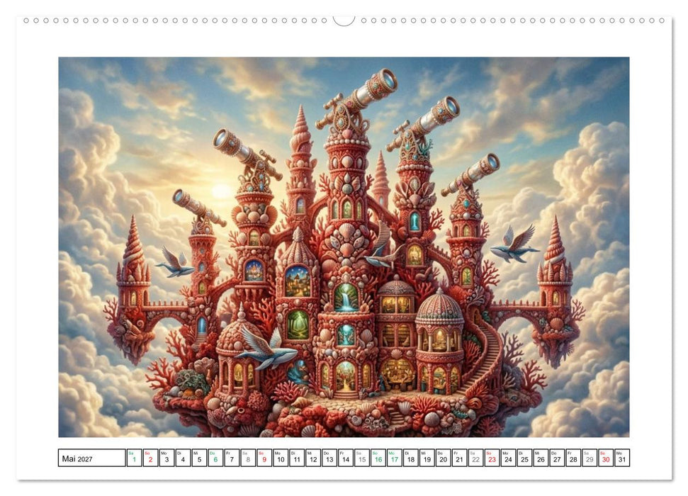 Surreale Traumzufluchten (CALVENDO Wandkalender 2027)