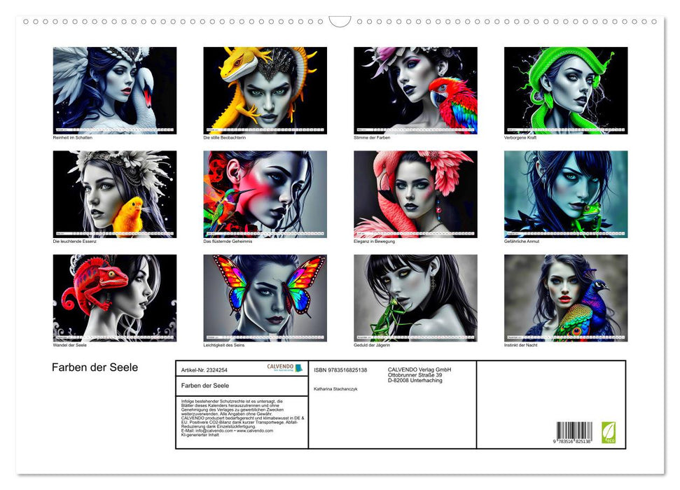 Farben der Seele (CALVENDO Wandkalender 2027)