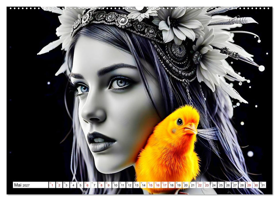 Farben der Seele (CALVENDO Premium Wandkalender 2027)