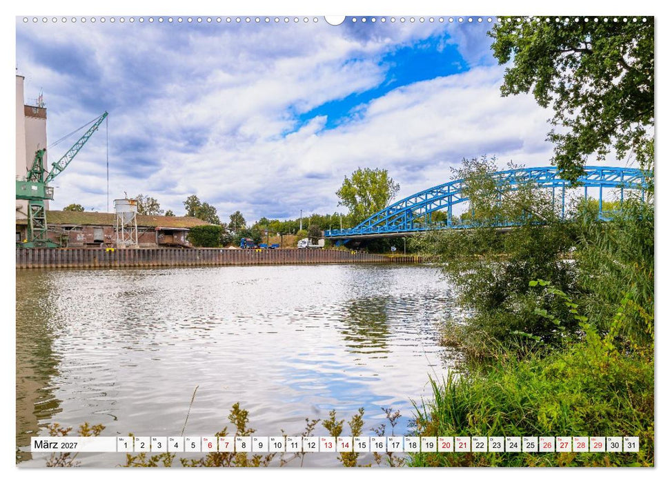 Ein Blick auf Nienburg an der Weser in Farbe (CALVENDO Wandkalender 2027)