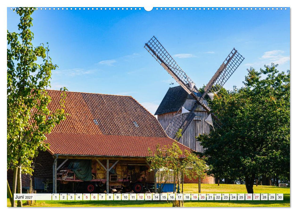 Ein Blick auf Nienburg an der Weser in Farbe (CALVENDO Wandkalender 2027)