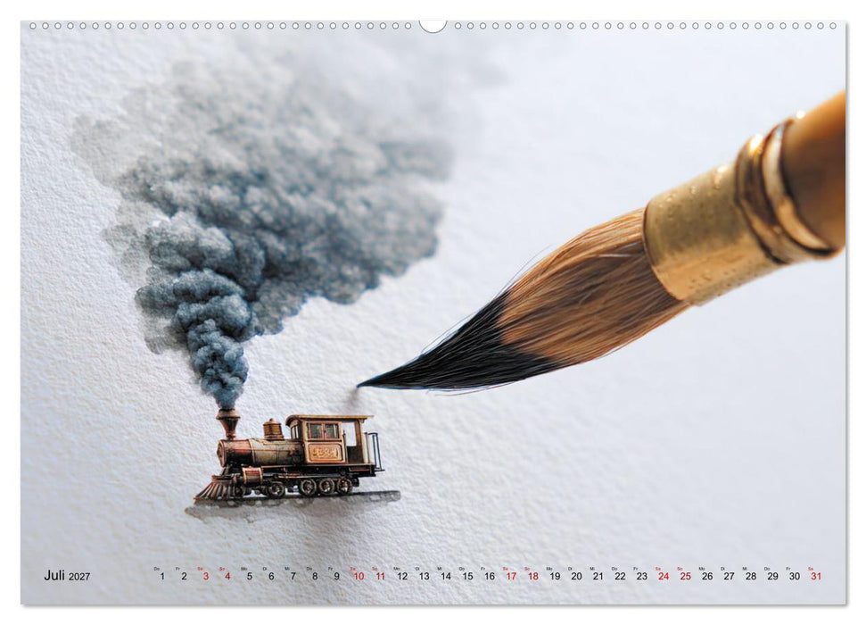 Die leise Magie der Kalligrafie (CALVENDO Premium Wandkalender 2027)