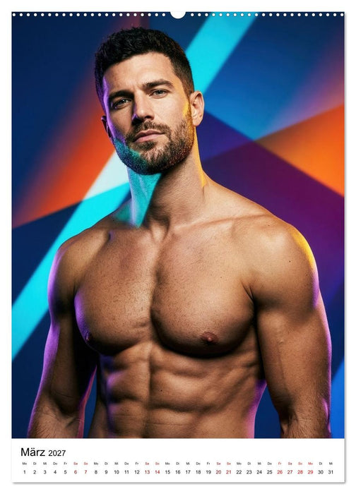 Urban Neon Men (CALVENDO Wandkalender 2027)