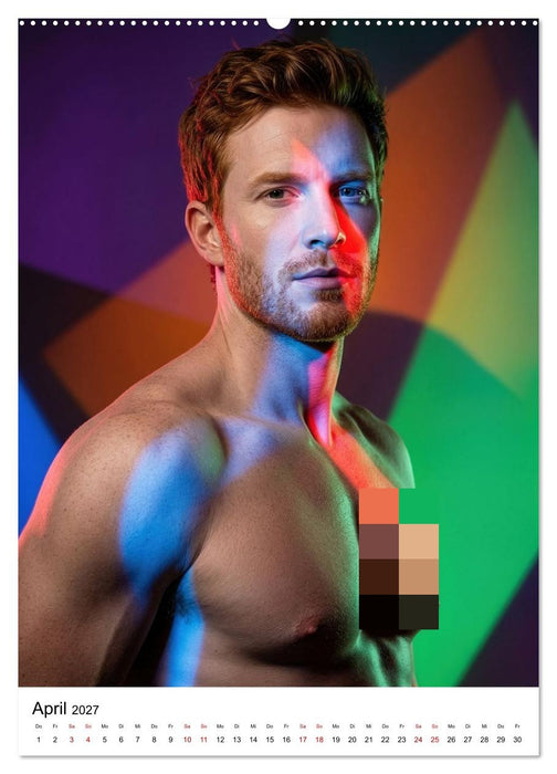 Urban Neon Men (CALVENDO Wandkalender 2027)