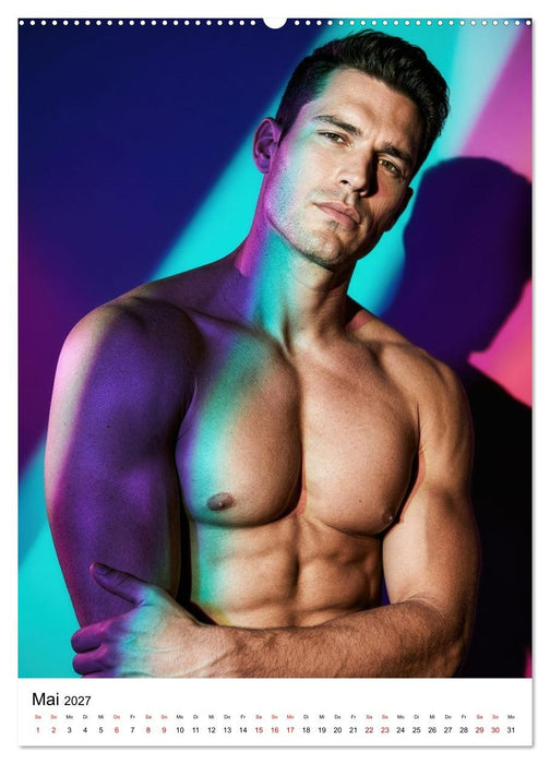 Urban Neon Men (CALVENDO Wandkalender 2027)