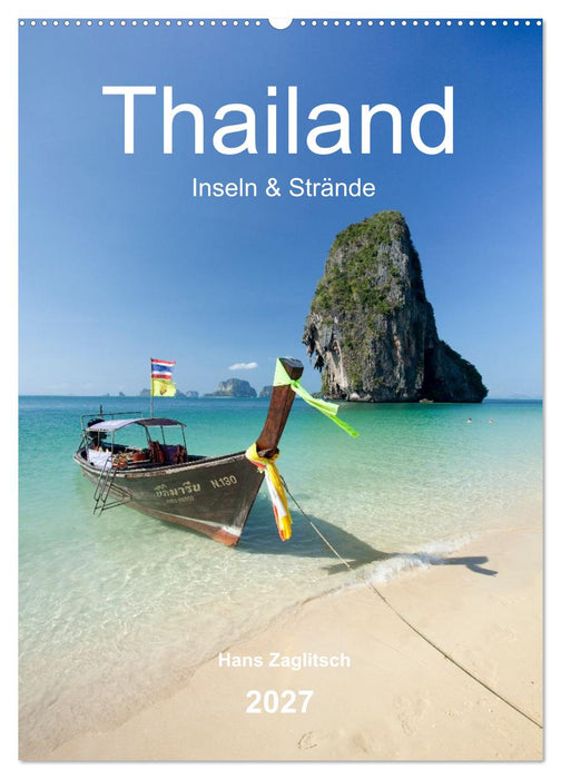 Thailand - Inseln und Strände (CALVENDO Wandkalender 2027)