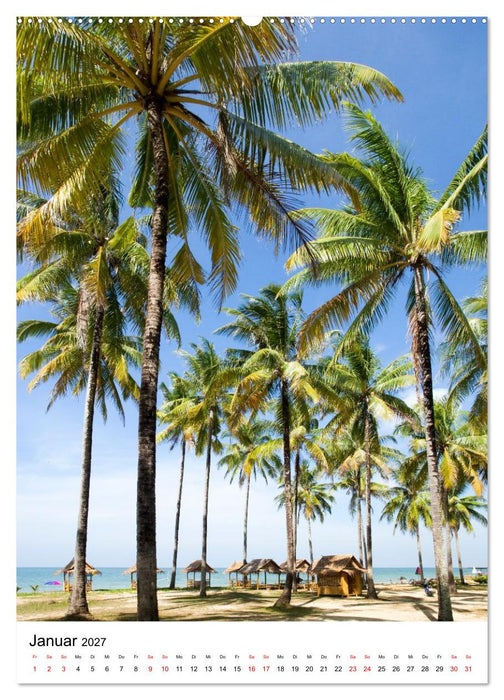 Thailand - Inseln und Strände (CALVENDO Wandkalender 2027)