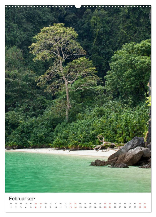 Thailand - Inseln und Strände (CALVENDO Wandkalender 2027)