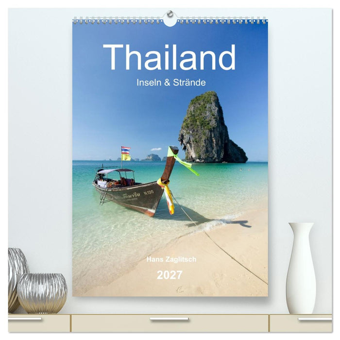 Thailand - Inseln und Strände (CALVENDO Premium Wandkalender 2027)