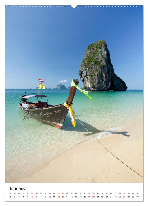 Thailand - Inseln und Strände (CALVENDO Premium Wandkalender 2027)