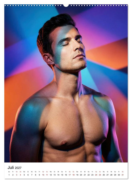 Urban Neon Men (CALVENDO Premium Wandkalender 2027)